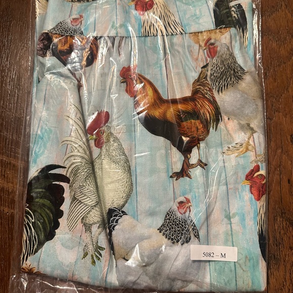 🐓 Roosters A-Line Skirt by Retrolicious - Picture 5 of 6